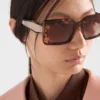 Sunglasses with Prada Logo