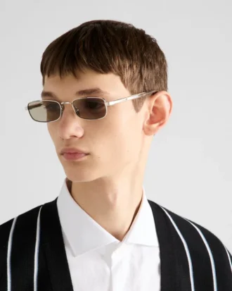 Sunglasses with the Iconic Metal Plaque