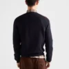 Superfine Wool and Suede Sweater