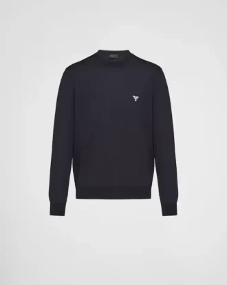 Superfine Wool Crew-Neck Sweater