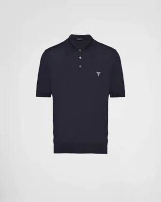 Superfine Wool Polo Shirt