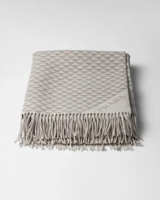 Symbole Double Cashmere and Wool Throw
