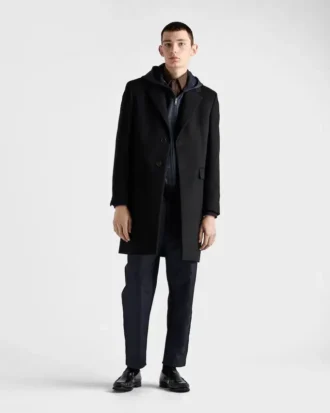 Technical Cotton and Re-Nylon Hoodie