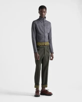 Technical Fabric Blouson Jacket