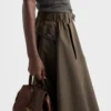 Technical Fabric Circle Skirt