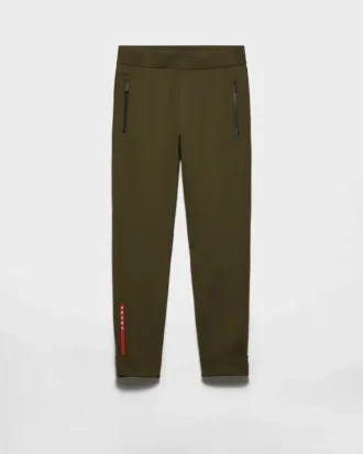 Technical Fabric Joggers with Heat-Sealed Taped Seams