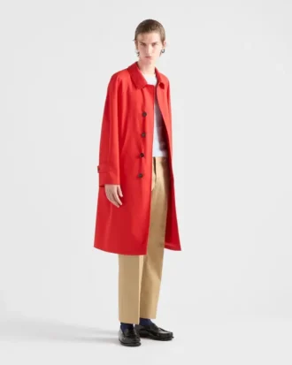 Technical Gabardine Coat