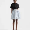 Technical Taffeta Skirt