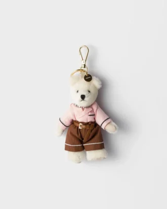 Teddy Bear Keychain Charm