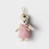 Teddy Bear Keychain Charm