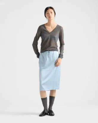 Vintage-Look Satin Bra