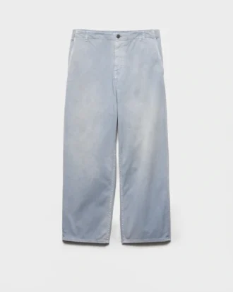 Washed Gabardine Pants