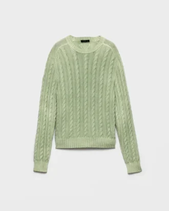 Wool and Cashmere Crew-Neck Sweater