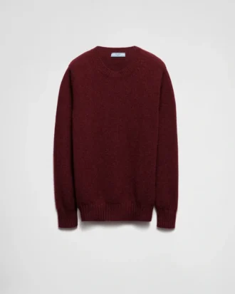 Wool and Cashmere Crew-Neck Sweater