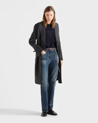 Wool and Cashmere Crew-Neck Sweater