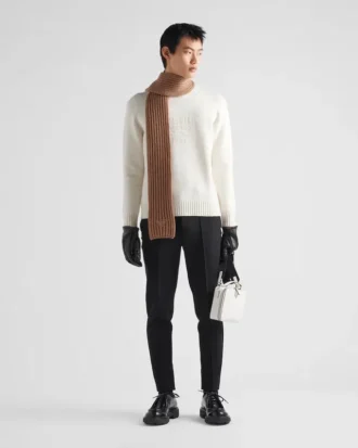 Wool and Cashmere Crew-Neck Sweater