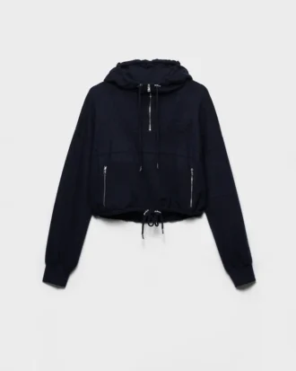 Wool and Cashmere Hoodie