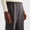 Wool and Silk Pants