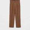 Wool Pinstripe Pants