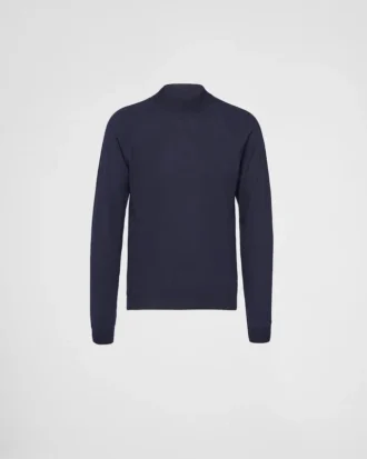 Worsted Wool Turtleneck Sweater